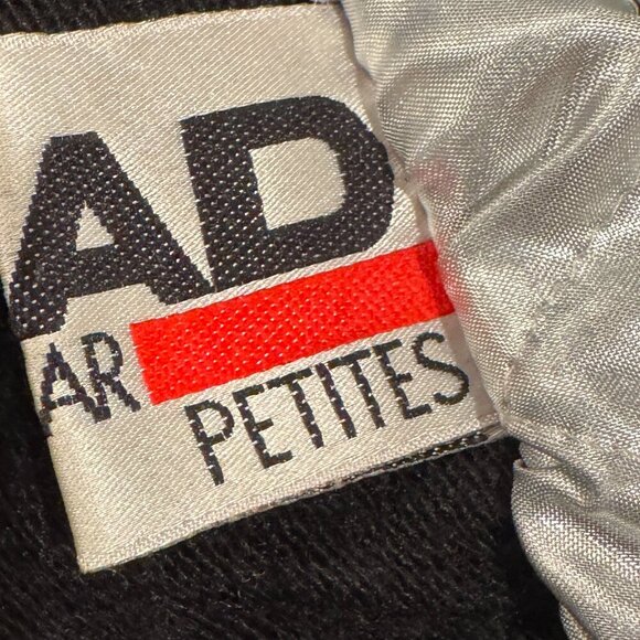 Vintage HEAD Sportswear One Piece Black and Silver Ski Suit - Size 10 Petite - Picture 10 of 16